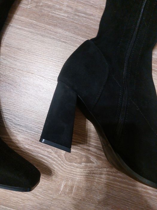 Ботфорди черевики сапоги asos 45 розмір устілка 30см

каблук 8.5 висот