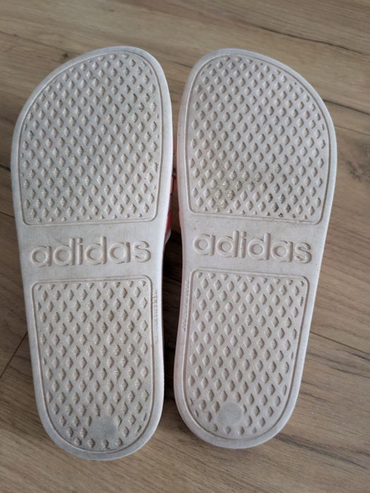Klapki adidas różowe - rozm. 37, używane