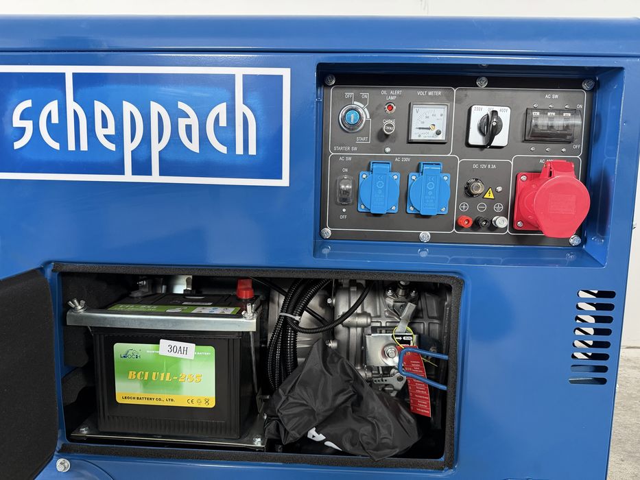Дизельний генератор Scheppach SG5200D (Germany)