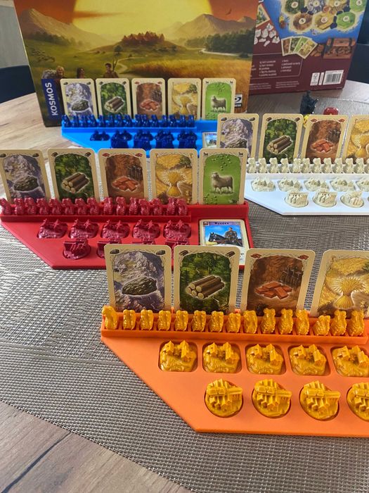 Podstawki do gry w CATAN 4 szt (PODSTAWA) // 3D print