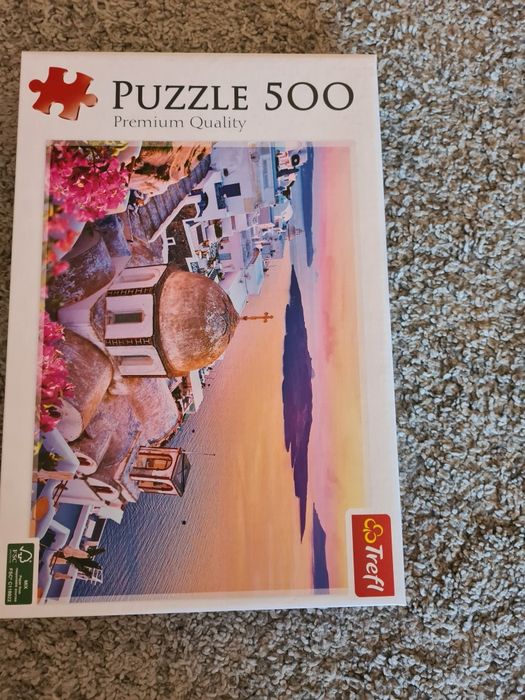 4  puzzles de 500, 1000 e 1500 peças