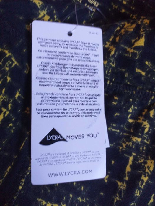 Nowe leginsy z lycra