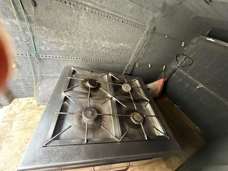 Fogão e forno industrial a gás