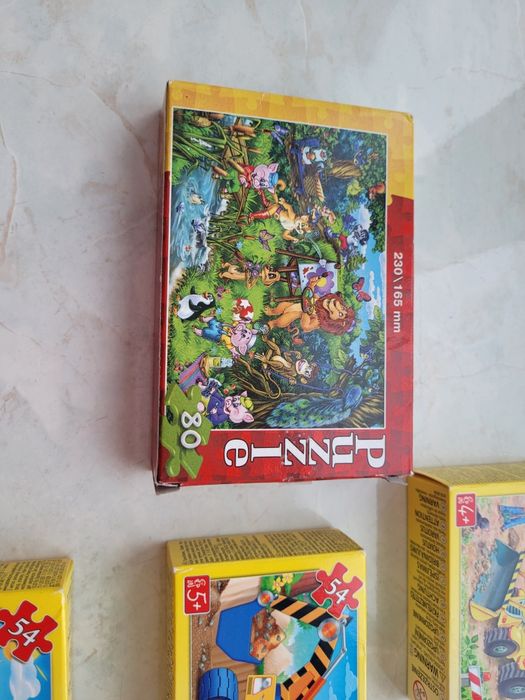 Продам Пазли Пазлы машинки, мультики