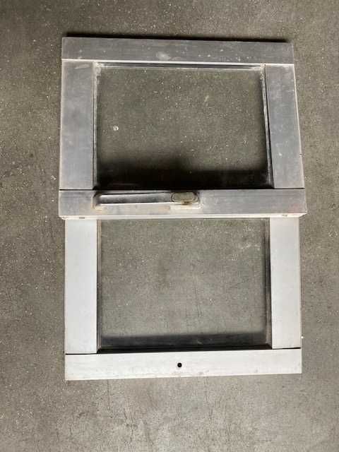 Janela Dupla em Aluminio formato pequeno