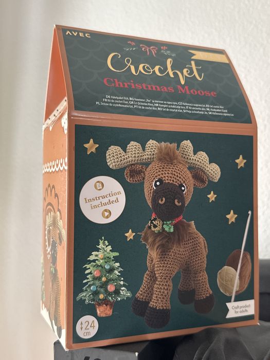 Kit de croché- Alce (amigurimi)