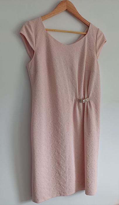 Garsonka komplet sukienka plus żakiet rozmiar 40