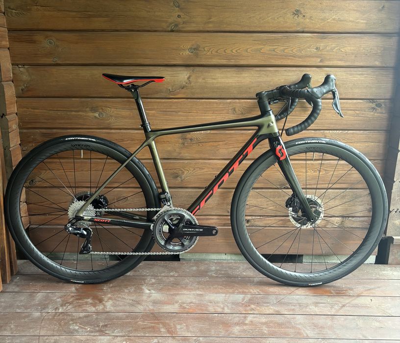 Scott ADDICT RC 20 DISC.  Rozmiar: XS/49 dura-ace, koła carbon