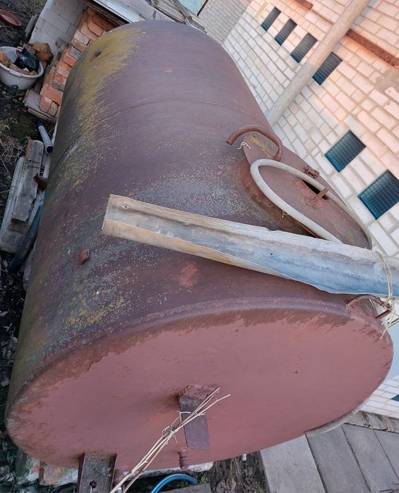 Бочка металева б/в