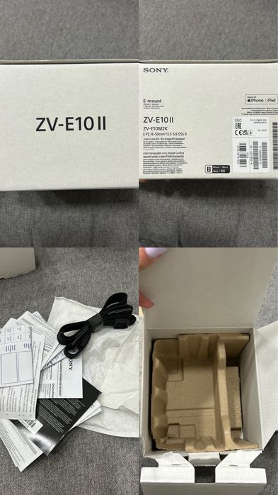 Камера sony ZV-E10 II + обʼєктив Sony F1,8/50