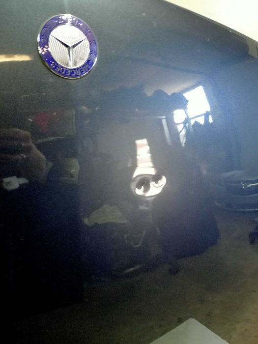 Mercedes W204 C-klasa maska przód przednia kolor 755 szara oryginał