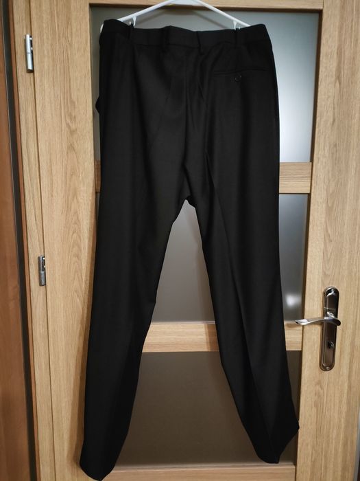 Spodnie garniturowe męskie XL