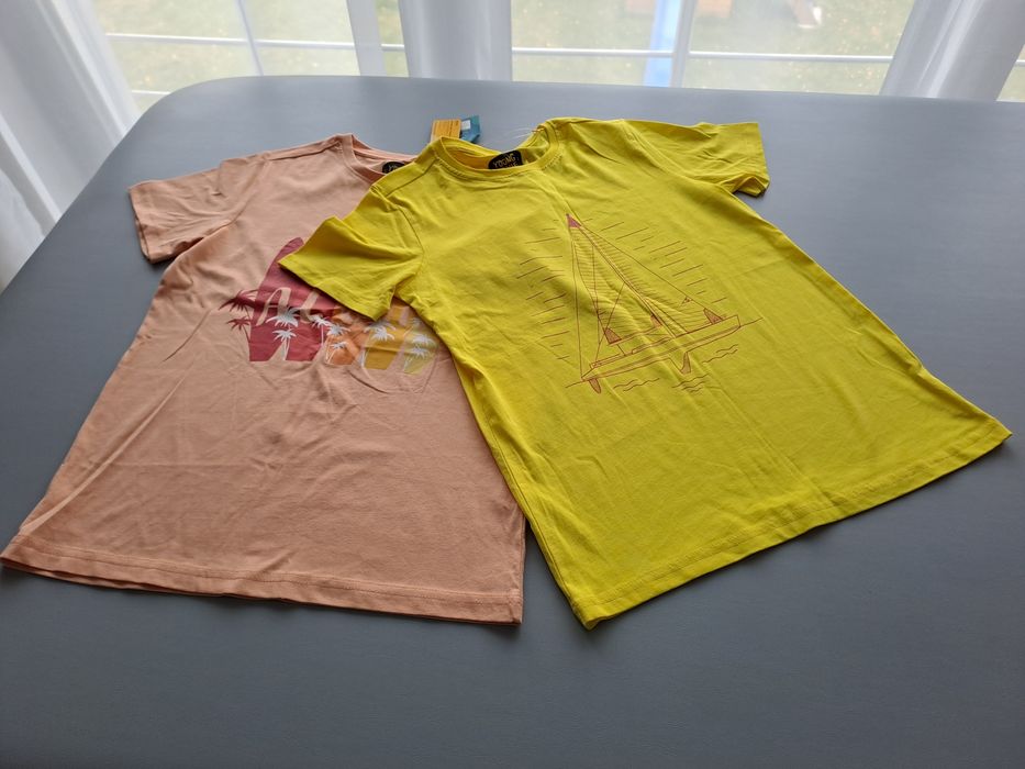 Koszulki chłopięce r.152 nowe 2 szt.