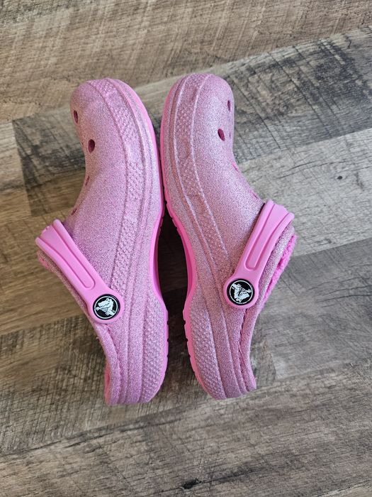 Crocs klapki crocsy j3 34 35 ocieplane