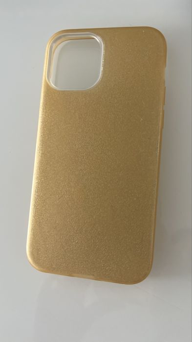 iPhone 12 Pro case etui pokrowiec Złoty Mickey Mouse Czarny z paskiem