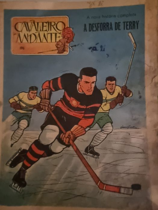 Revistas e jornais antigos - Cavaleiro Andante - Cine Mundial - Enciclopédia Bloch - Armorial do Ultramar Português