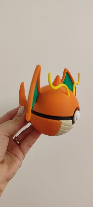 Dragonite pokeball pokemon 3d