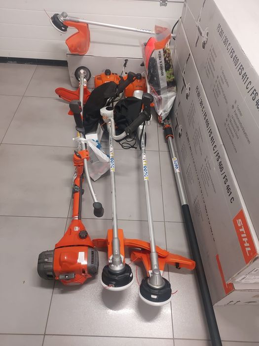 Kosa stihl fs 411 fs 461 fs 460 fs 361 Demo.