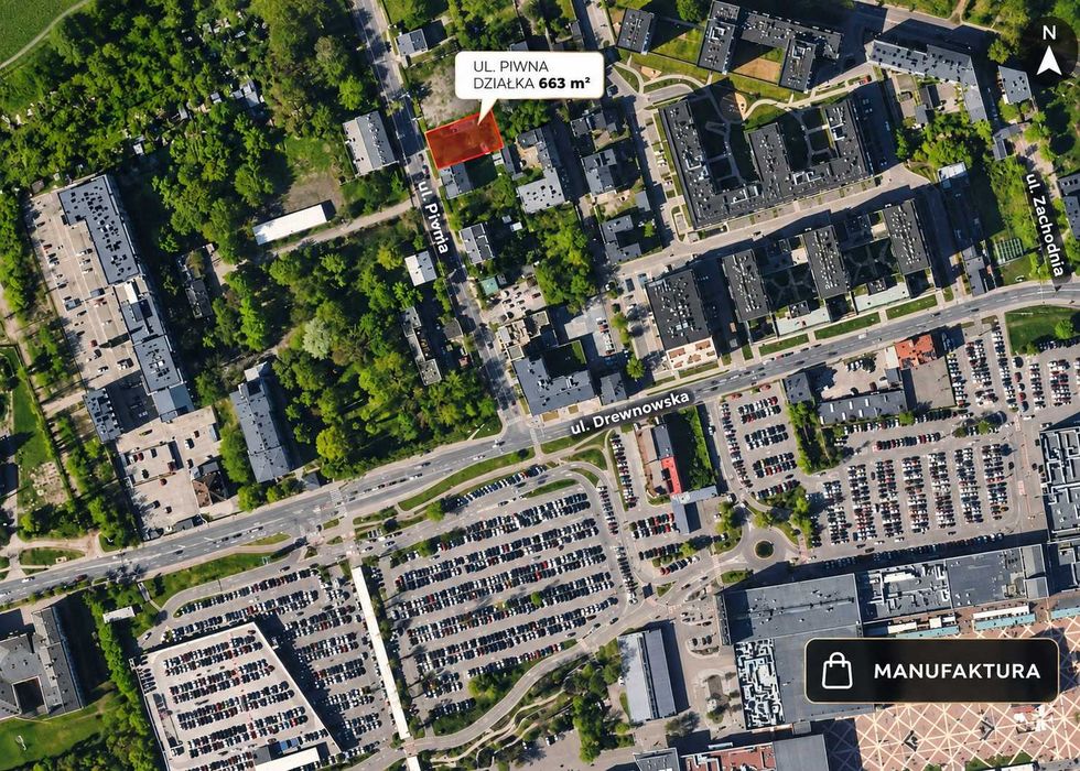 Działka inwestycyjna 663 m² | 300 m od Manufaktury | Łódź - Widok 5