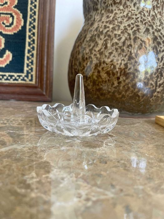 Pratinho de cristal – ideal para bijuteria ou petiscos!