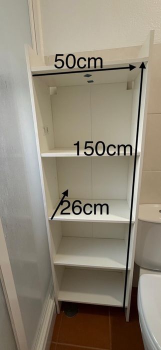Armario para casa de banho e uma parteldira 20€ cada