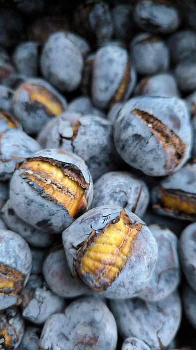 Castanhas assadas