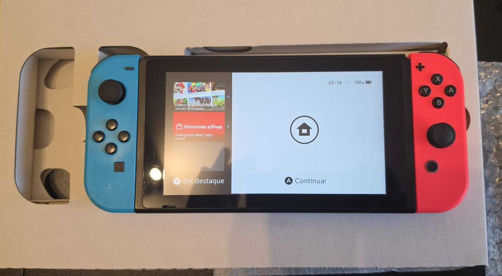 Nintendo Switch V1 + Capa + Jogo Harry Potter Collection