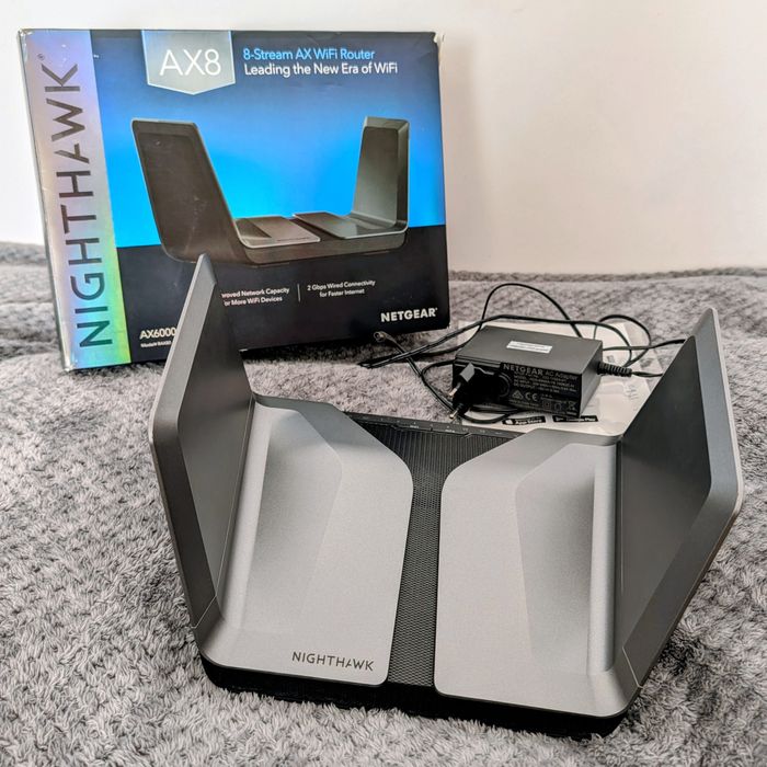 Роутер WiFi 6 NETGEAR Nighthawk AX6000 RAX80