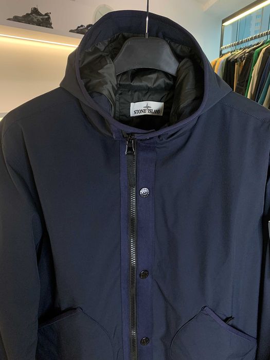 Куртка STONE ISLAND 41027 Soft Shell Jacket Navy SI0233-NA