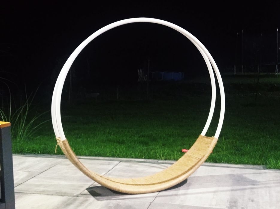 Huśtawka domowa, na taras, do studia, salonu urody, ozdoba, dekoracja