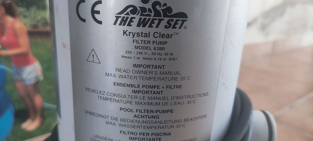 Kit de filtragem para piscina