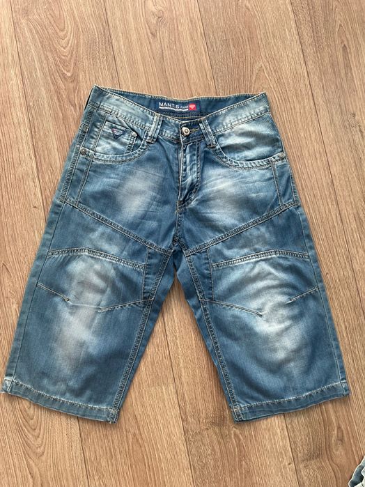 Шорты(бриджи) капри мужские джинсовые / джинсові шорти чоловічі