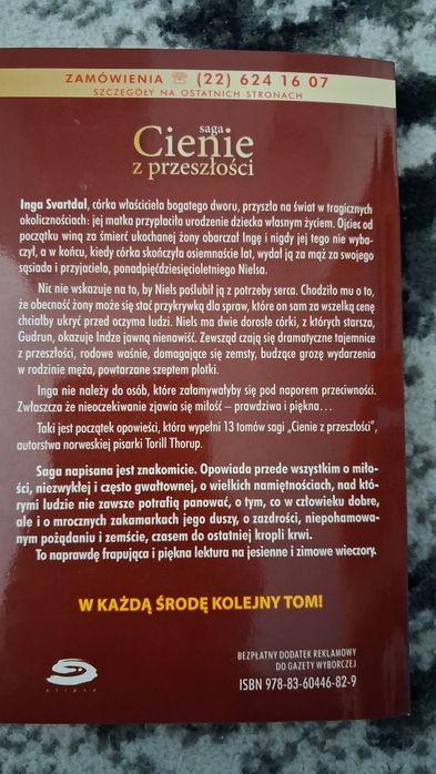 Saga Cienie z przeszłości tom 1. Inga  Torill Thorup