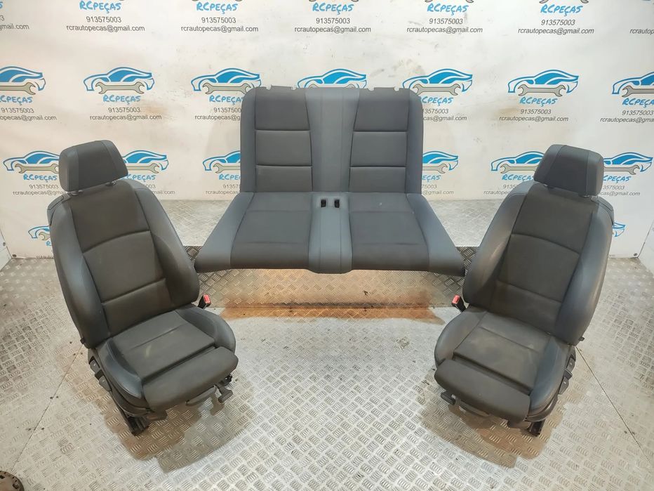 Conjunto Bancos Pele e Tecido Pack M BMW Serie 1 Cabrio E88