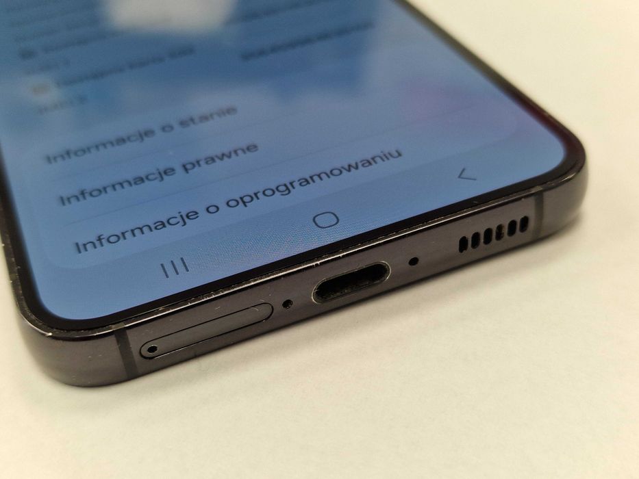 Samsung Galaxy S23 Dual SIM 8GB/ 128GB/ Phantom Black/ Grade B + ładowarka/ Gwarancja