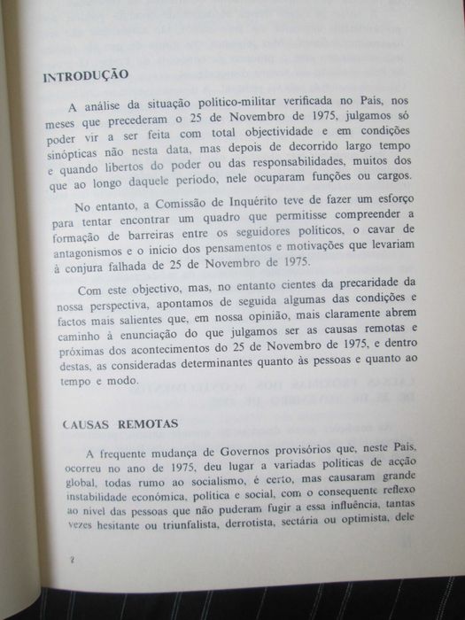 Relatório do 25 de Novembro de 1975 - Texto Integral