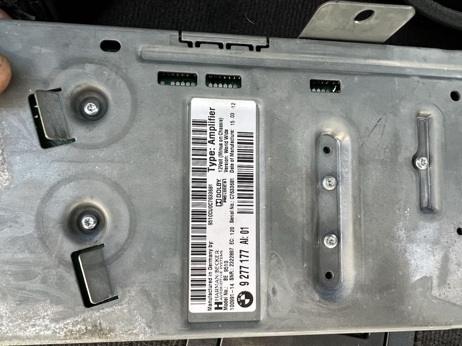 Bang Olufsen Harman Kardon BMW f10 f11 f12 f13 f06 f01 f15 f16 f85 f86