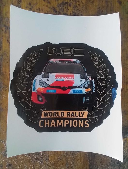 Autocolante Toyota chamipons