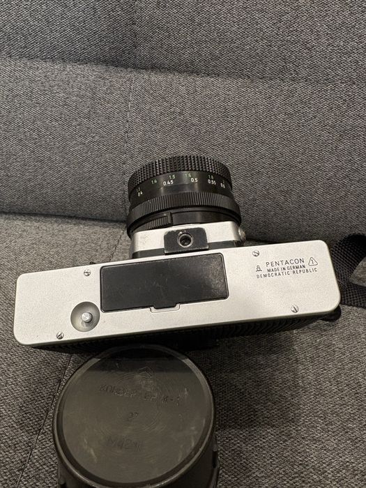 Aparat Praktica DTL 3 + 3 obiektywy i akcesoria