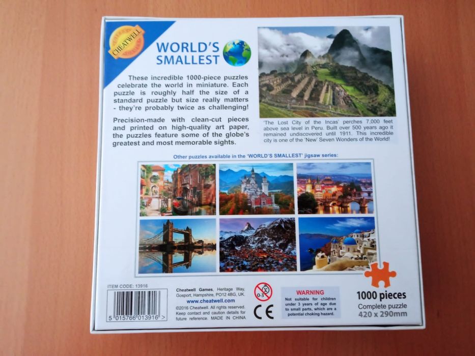 Puzzle World's Smallest