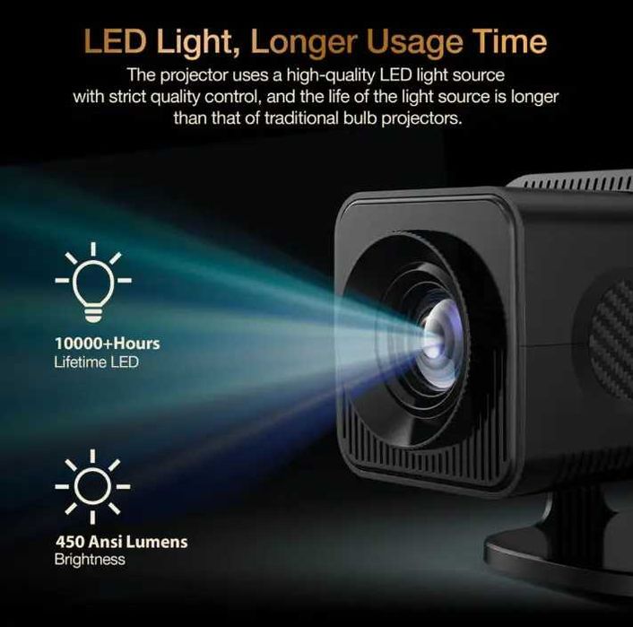 Проектор для презентаций, домашний кинотеатр.