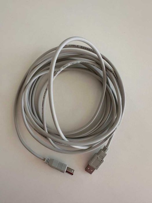 Cabo USB 2.0 Tipo A para Tipo B (Cinzento)