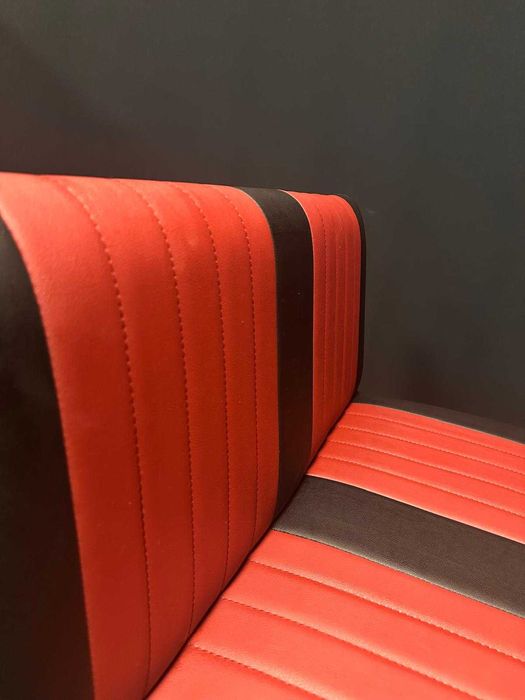 Sofa  fotel Celia PRL po renowacji
