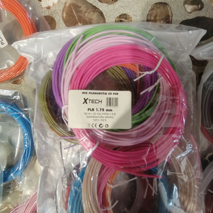 Nowe filamenty do 3D Pen - długopisa 3D, 1.75mm
