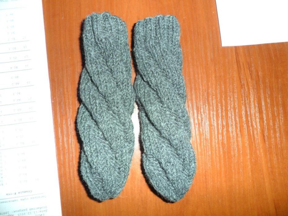Тёплые носочки для младенцев