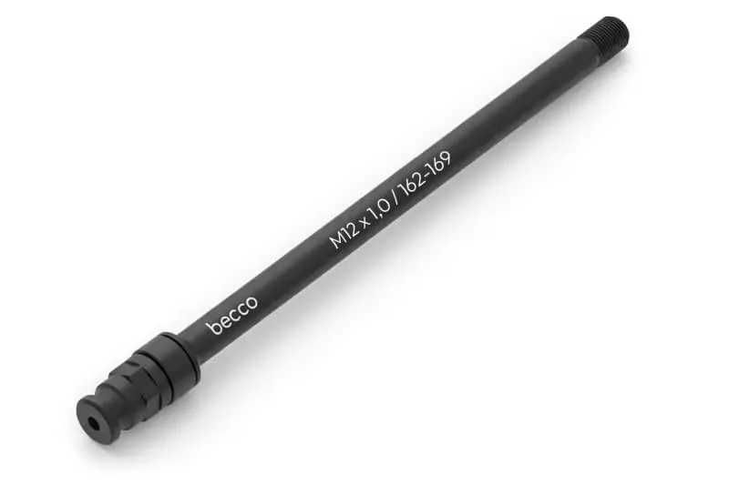 adapter sztywnej osi z Becco System Qeridoo przyczepka rowerowa gwint 1.0 mm