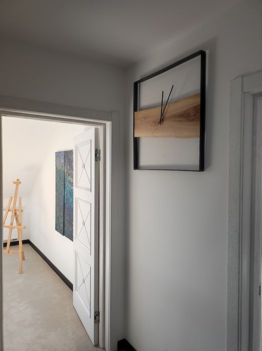 Piękne zegary z drewna