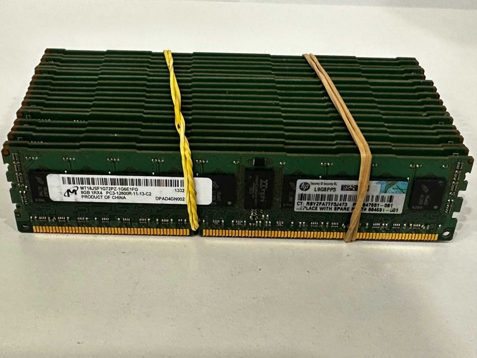 Серверна оперативна память DDR3 8-16Gb ECC REG