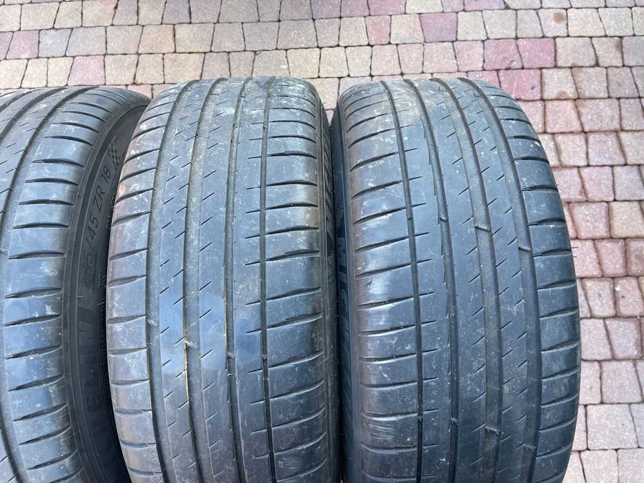 4105. Koła letnie Tesla S oryginalne 5x120 235/45/18 Michelin 2022r