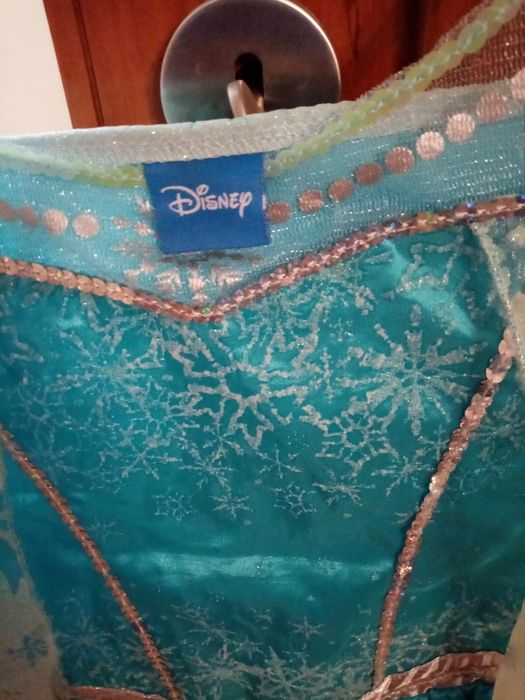 Vestido Frozen Disney 7/8 anos